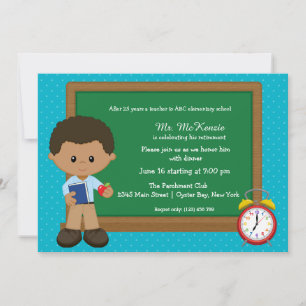 Invitación Evento escolar * elegir color de fondo