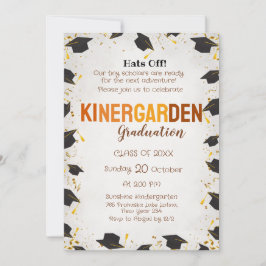 Invitación Evento Escolar - Graduación de Kinder y Preescolar