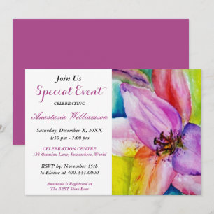 INVITACIÓN EVENTO FIESTA DE CELEBRACIÓN DE VERANO INVITO