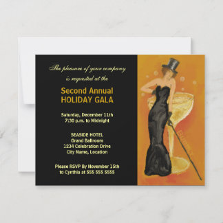 Invitación Evento formal del vínculo negro