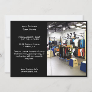 Invitación Evento fotográfico profesional Minimalista moderno