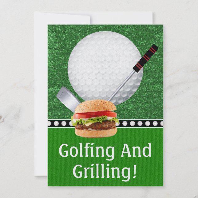 Invitación Evento Golf Cookout - SRF (Anverso)