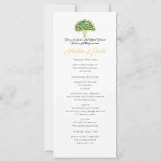 Invitación Eventos Itinerarios en el árbol de la vida en el m