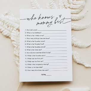 Invitación EVERLEIGH que conoce a mi mejor partida de Baby Sh