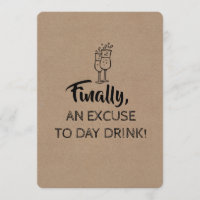 Excusa de bebida divertida dama de honor