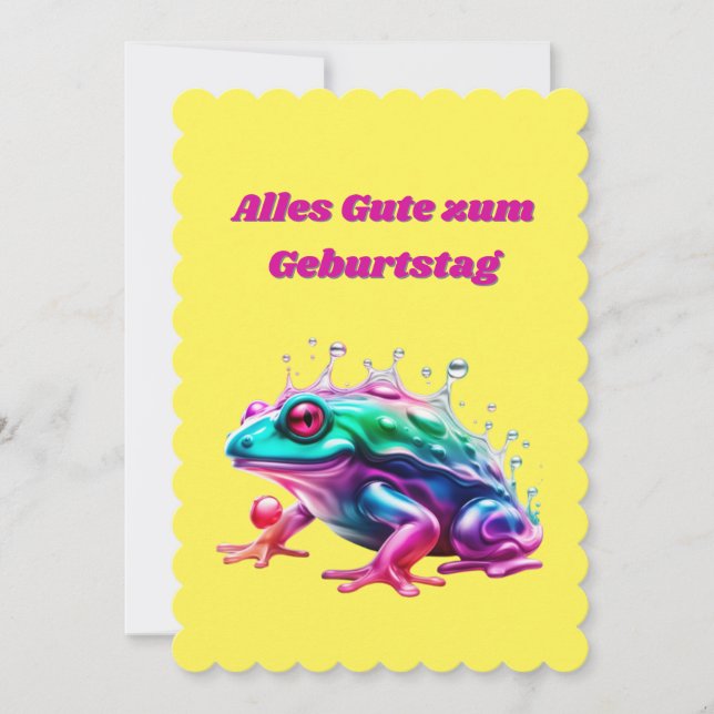 Invitación Exklusive Grußkarten für unvergessliche Anlässe (Anverso)