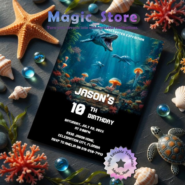 Invitación Expedición de Cumpleaños del Monstruo Marino Subac (Subido por el creador)