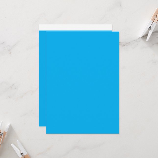 Invitación Experimenta la Belleza de un Cielo Azul con un Avi (Anverso/Reverso In Situ)