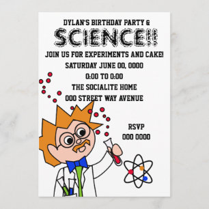 Invitación Experimento científico