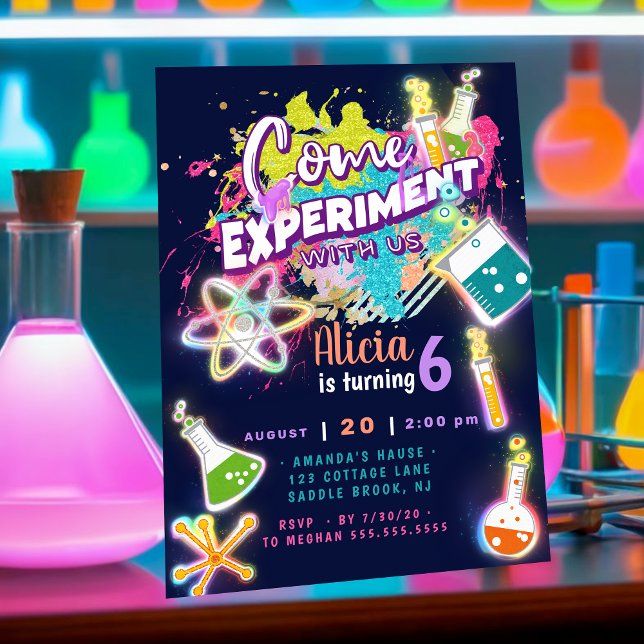 Invitación Experimento científico (Subido por el creador)
