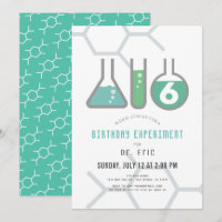 Experimento científico Cumpleaños de White & Green