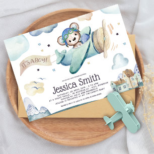 Invitación Experto en acuarela sensacional Teddy Bear