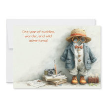 Explorador de Safari de Teddy - Primer cumpleaños