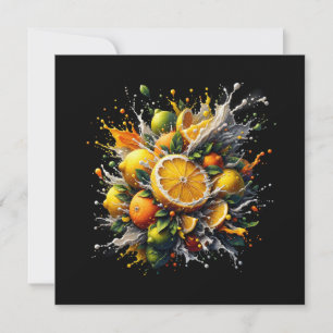 Invitación Explosión de cítricos