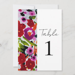 Invitación Explosión de Color Audaz Flores Acuarela Inka Nupc