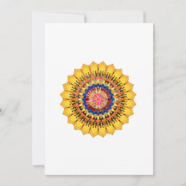 Invitación Explosión de sol dorado 