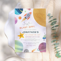 ¡Explosión! Viaje De Cohetes Alrededor Del Cumplea