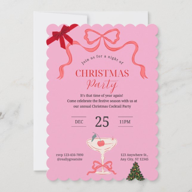 Invitación Expresa tu amor a la fiesta (Anverso)