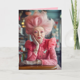 Invitación Expresión de amor Beso de gracia eterna en rosa