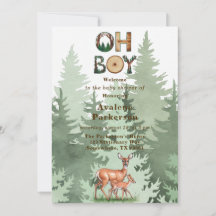 Expresión de la naturaleza: Oh Boy Baby Shower