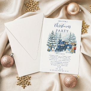 Invitación Expreso del Polo Norte Navidad