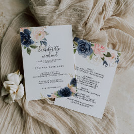 Invitación Exquisito fin de semana de la bachillerato floral 