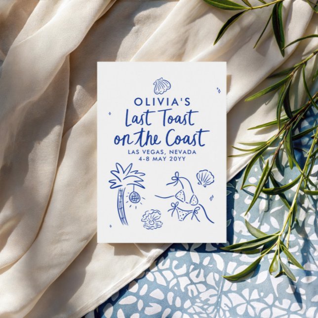 Invitación Exquisitos tostadas a mano en la costa (Subido por el creador)