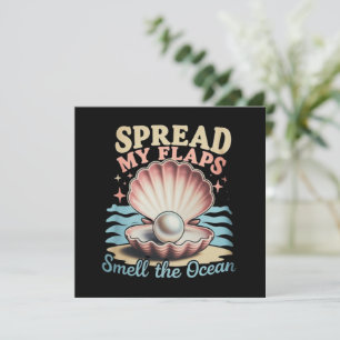Invitación Extiende Mis Alas Huele El Océano Divertido Vergon