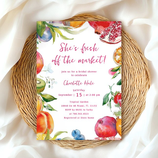 Invitación Extraordinaria ducha de novias de los agricultores (Subido por el creador)