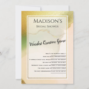 Invitación Fab Chartreuse 🤵 Boda de presupuesto audaz y eleg