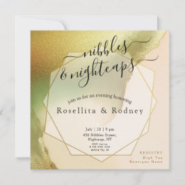 Invitación Fab Chartreuse 🤵 Boda de presupuesto audaz y eleg