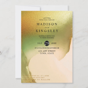 Invitación Fab Chartreuse 💚 Resumen Increíble Boda Presupues