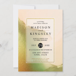 Invitación Fab Chartreuse 💚 Resumen Increíble Boda Presupues