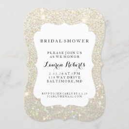 Invitación - Fab Día de la Ducha Bridal - Oro Blan