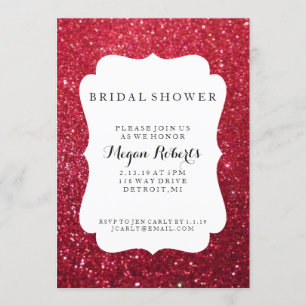 Invitación - Fab Día de la Ducha nupcial - Cherry