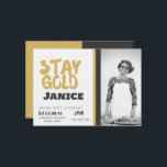 Invitación Fabolous Dorado 50 Cumpleaños Personalizado<br><div class="desc">Celebre un hito con estilo con una invitación personalizada para el cumpleaños número 50 diseñada para hacer que el gran día sea aún más especial. Perfecta para una celebración de cumpleaños divertida, elegante o significativa, este diseño personalizable es una forma maravillosa de reunir a familiares y amigos para una fiesta...</div>