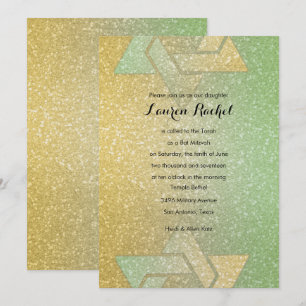 Invitación Fábrica de Gradiente Purpurinoso