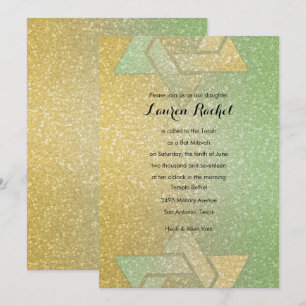 Invitación Fábrica de Gradiente Purpurinoso