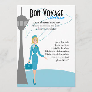 Invitación Fabuloso Operador De Vuelo