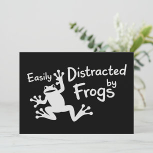 Invitación Fácilmente Distraído Por Ranas Animales Ranas Mamá