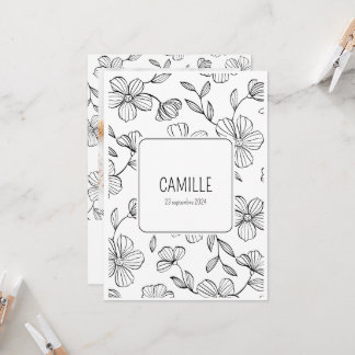Invitación Faire-Part "Camille"