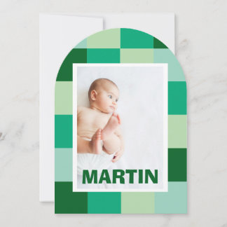 Invitación Faire-Part de naissance Martin