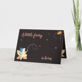 Invitación Faire-part de naissance petite fée