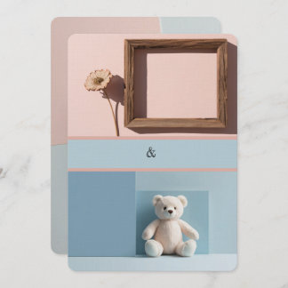 Invitación Faire-part faux-jumeaux