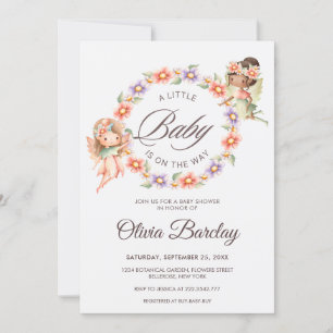 Invitación Fairies Baby Shower