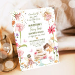 Invitación Fairy First Birthday Chica 1ª Fairy Forest Magical<br><div class="desc">cómodamente PERSONALIZAR este diseño con sus detalles! æSi necesita coordinar ARTÍCULOS DE COINCIDENCIA,  por favor compruebe nuestra colección o tienda de correspondencia. ¿Tiene alguna pregunta sobre nuestros diseños o si no encuentra lo que está buscando,  por favor contáctenos: designmypartystudio@gmail.com. ætema del primer cumpleaños.</div>