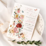 Invitación Fairy Floral Garden Chicas de pixie cumpleaños I<br><div class="desc">¡Flutter y twirl para el chica de cumpleaños! Estas hermosas invitaciones cuentan con coloridas flores de jardín,  pequeñas hadas mágicas y deliciosas mariposas. Personalice la invitación con sus detalles y si desea reorganizar el estilo y la ubicación del texto,  pulse el botón "Haga clic para más personalizares".</div>