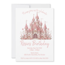 Fairy Tale Castle Chica Pink Birday Party