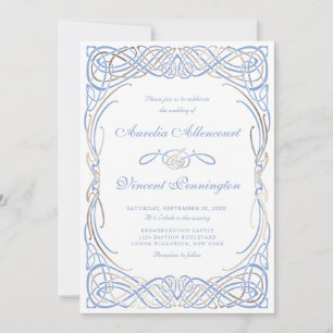 Invitación Fairy Tale Fantasy Storybook Boda