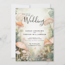 Invitación Fairy Tale Woodland Fairycore Romance